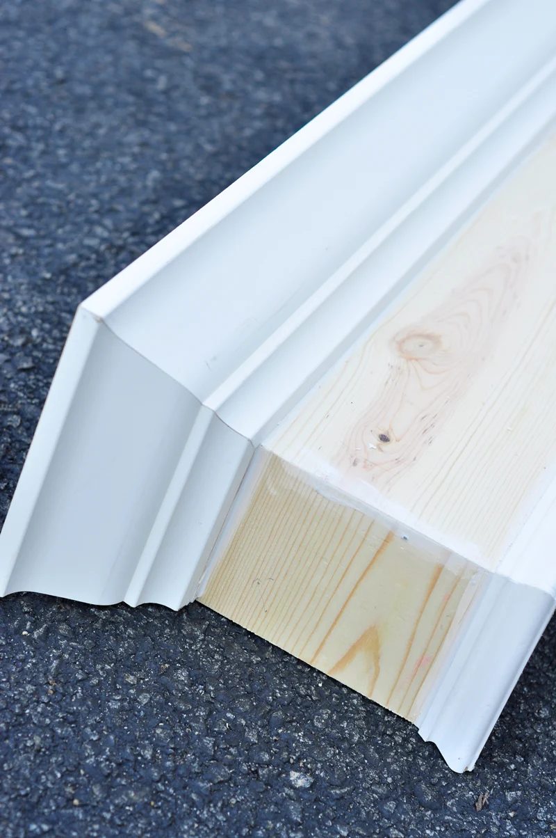 Handmade Window Cornice | detailed step-by-step photo walkthrough to build and hang a window cornice, on Bekob.com