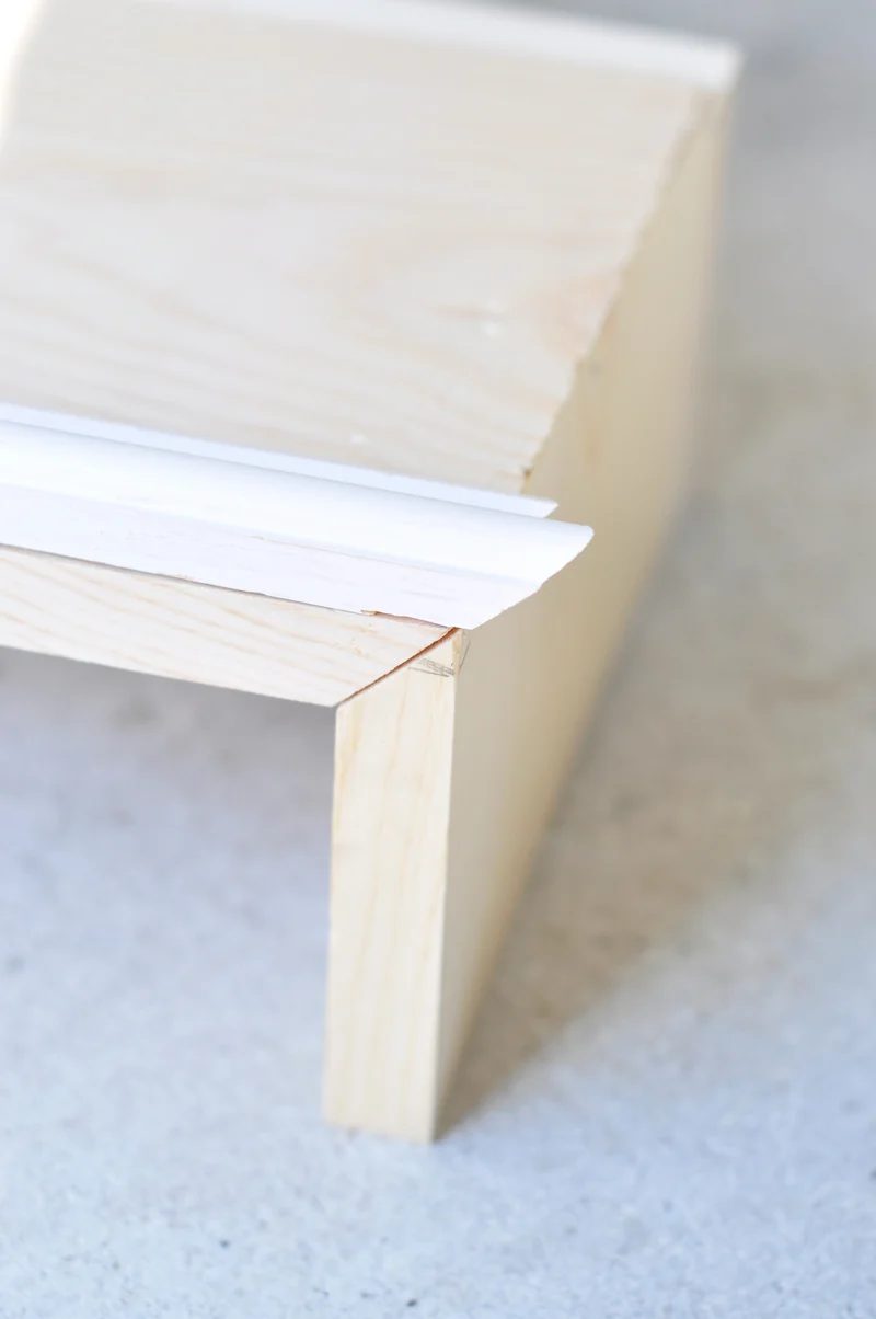 Handmade Window Cornice | detailed step-by-step photo walkthrough to build and hang a window cornice, on Bekob.com