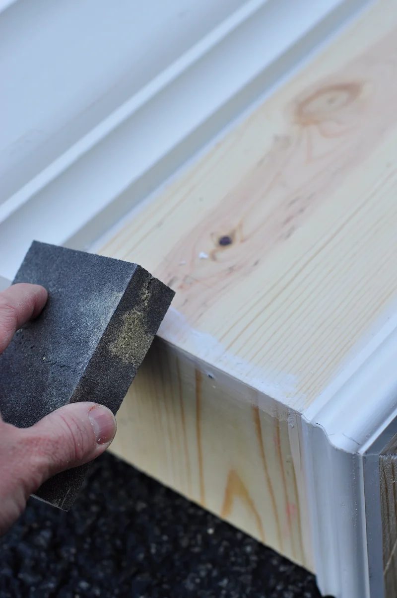 Handmade Window Cornice | detailed step-by-step photo walkthrough to build and hang a window cornice, on Bekob.com
