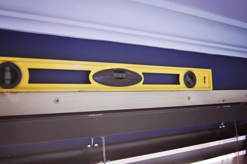 how to hang a wood window cornice box or wood valance