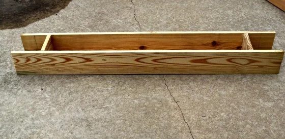 how to build a house number sign with planter box 02 - Second Chance to Dream featured on @Bekob