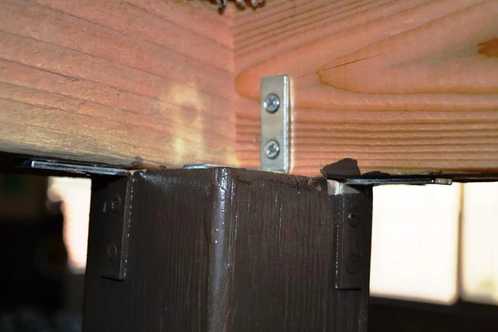 indoor tree house support beam brackets, I Am Hardware featured on Bekob