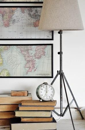 industrial tripod lamp