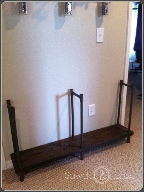 Using PVC instead of metal pipe makes industrial shelving easier and cheaper. Learn how at Bekob.com