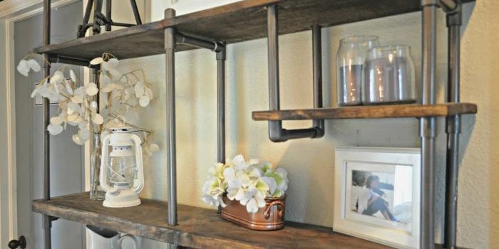 Build a modest-cost-Friendly Industrial Shelf Using PVC Pipe