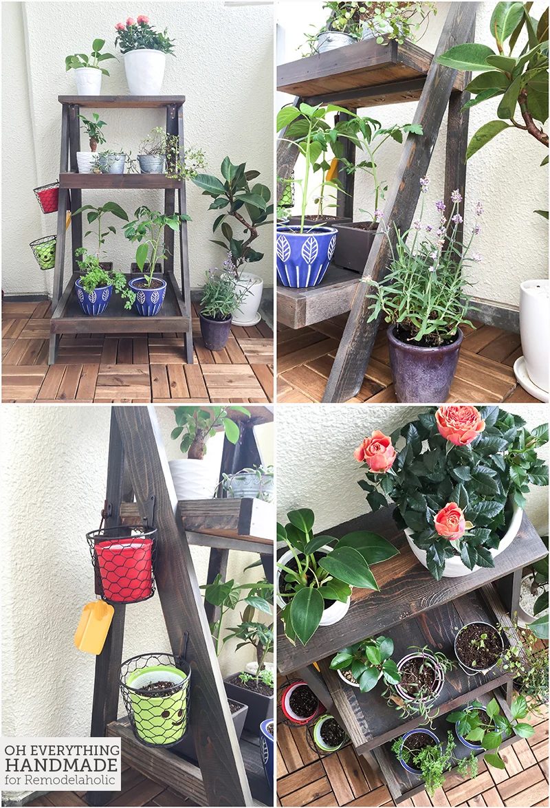 Ladder Plant Stand by OEH- Finished project
