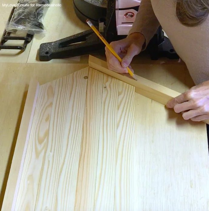 Marking Hexagon Wood Tray Side Pieces