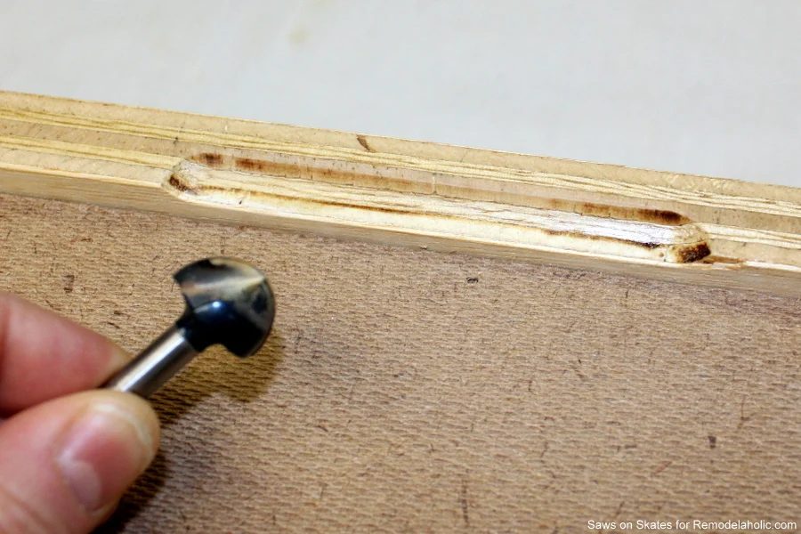 Saws On Skates Mid Century Modern Nightstand Drawer Pull