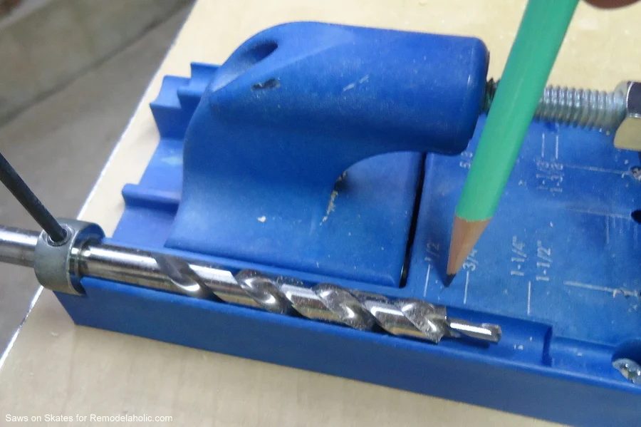 Saws On Skates Mid Century Modern Nightstand Kreg Jig Drill Bit