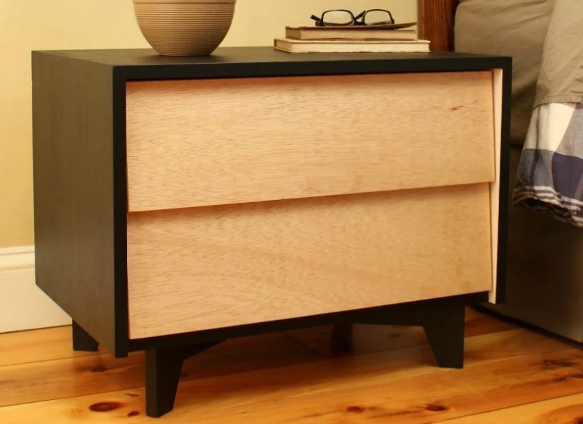 Build a Mid-Century Modern Nightstand