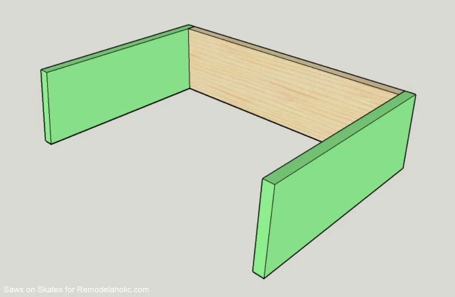 Saws On Skates Mid Century Modern Nightstand Drawer Assembly 1