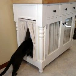 Diy Kitty Litter Cabinet Bekob