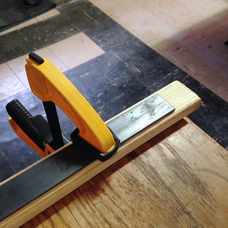 Build a metal base for a coffee table without needing a welder, Plaster and Disaster featured on Bekob.com