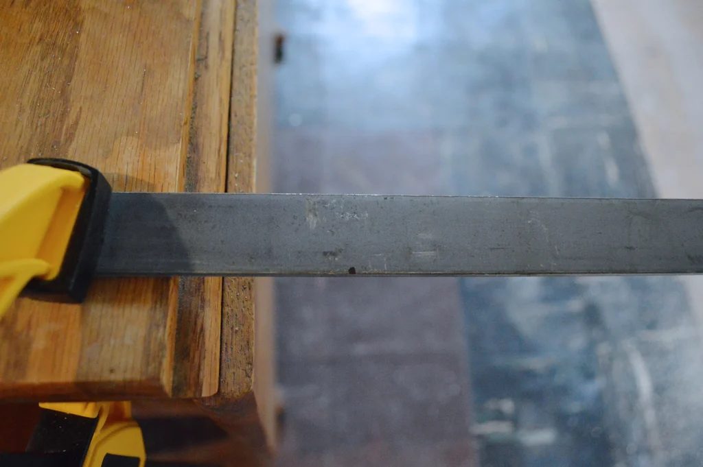 Handmade Metal coffee table with no welding, Plaster and Disaster featured on Bekob.com