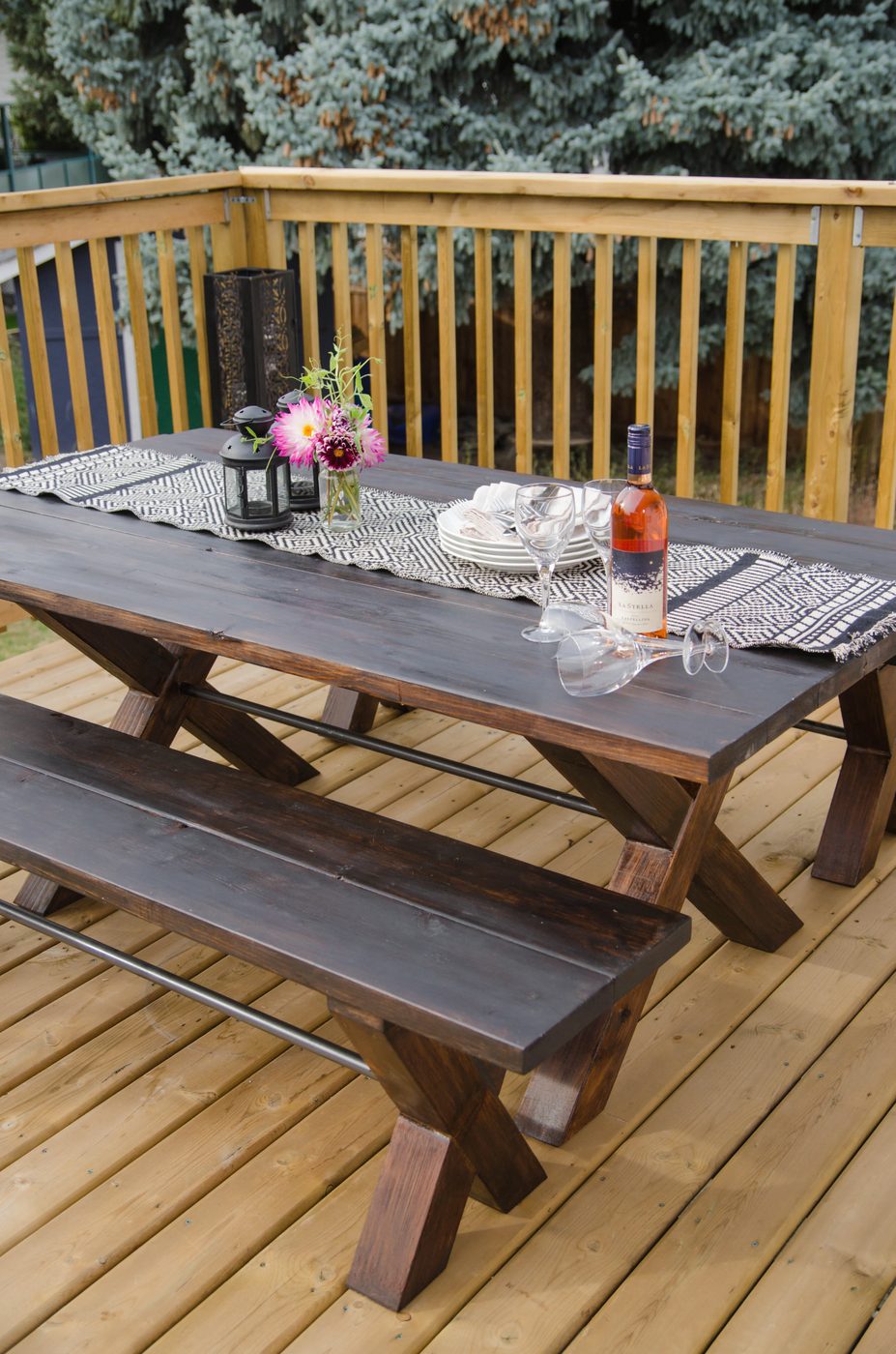 Handmade Patio Table