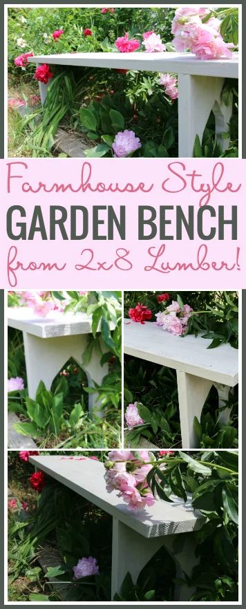 straightforward Farmhouse Bench. Learn How To Turn Two Pieces Of Lumber Into An Outdoor Farmhouse Style Bench In A Few direct Steps!