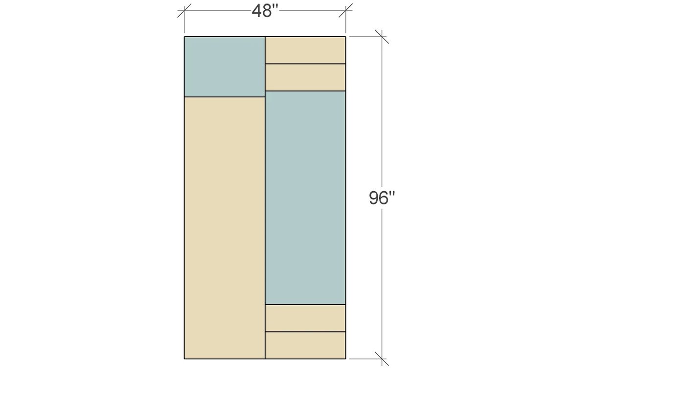 Bekob Plywood Leaning Shelf