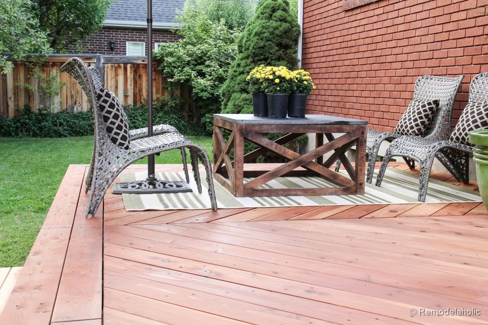 Build A Handmade Outdoor Coffee Table With Faux Stone Top, Inspiration Bekob