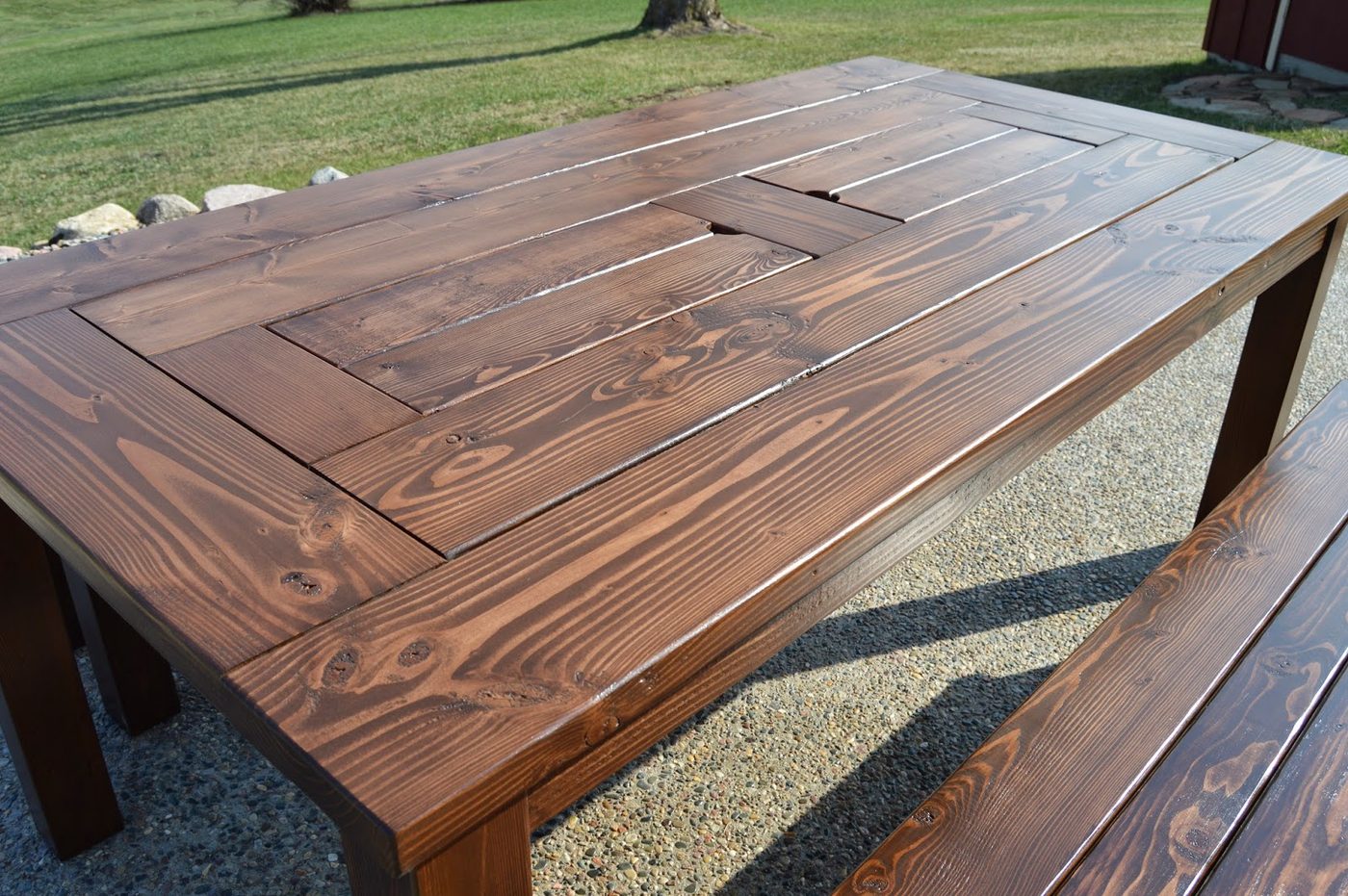 patio table with ice boxes, Kruse's Workshop on Bekob