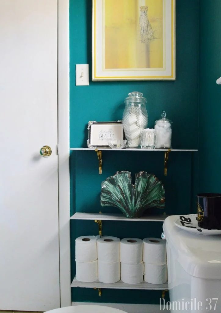 Plywood Bathroom Shelves Domicile 37