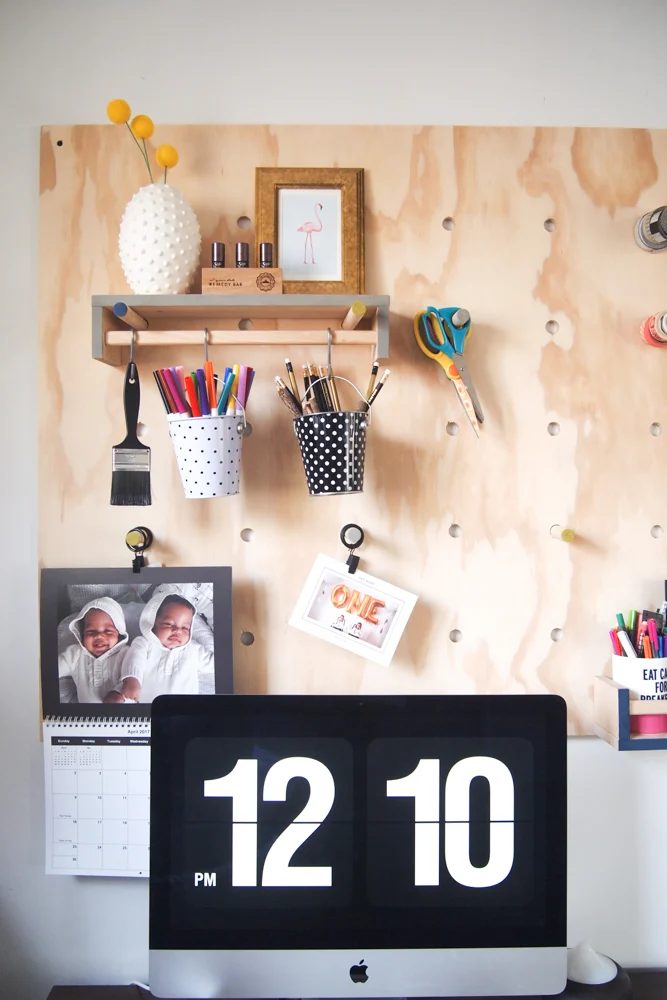 Giant Plywood Pegboard 9