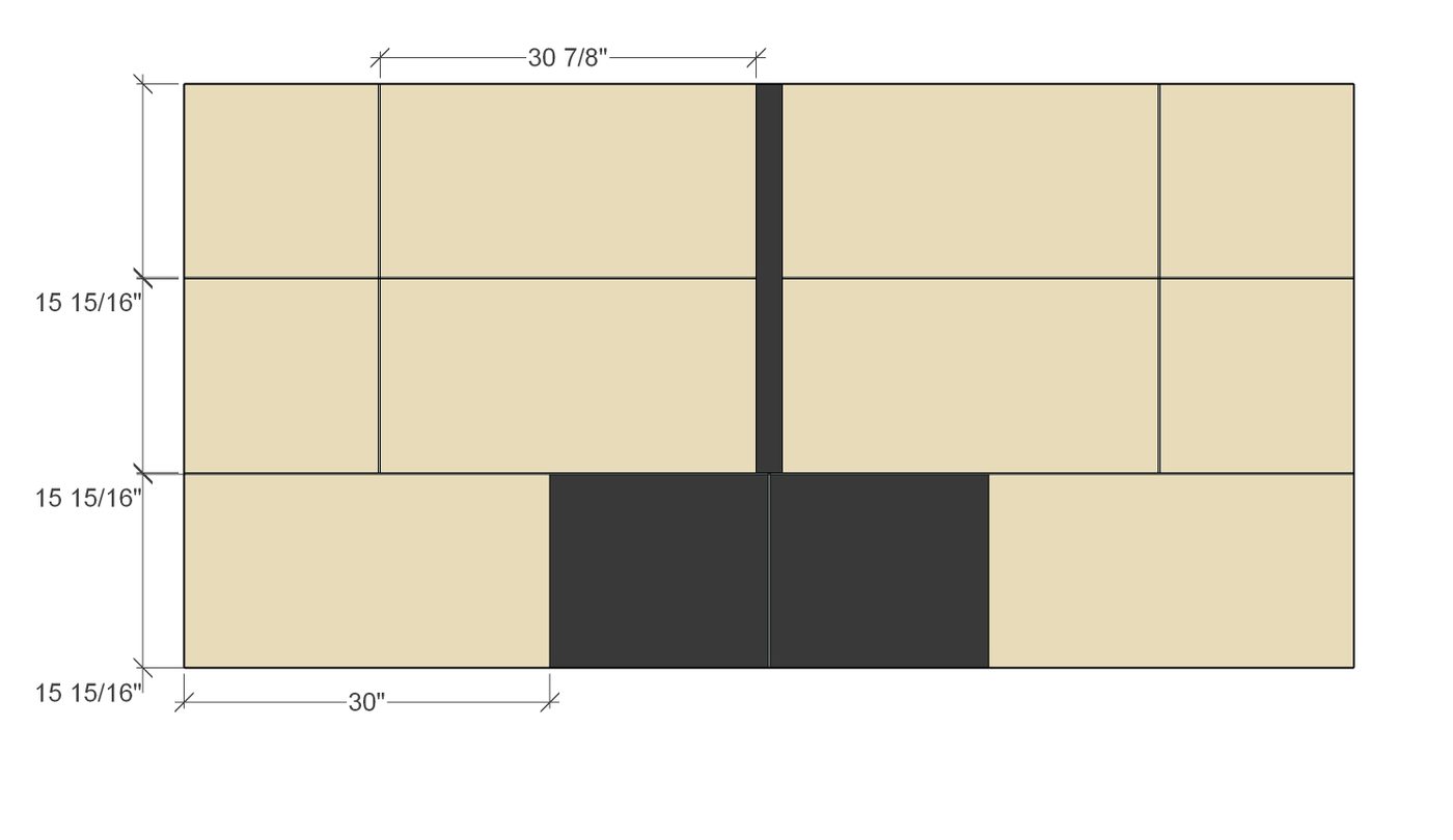 Bekob Plywood Toybox Cut Diagram