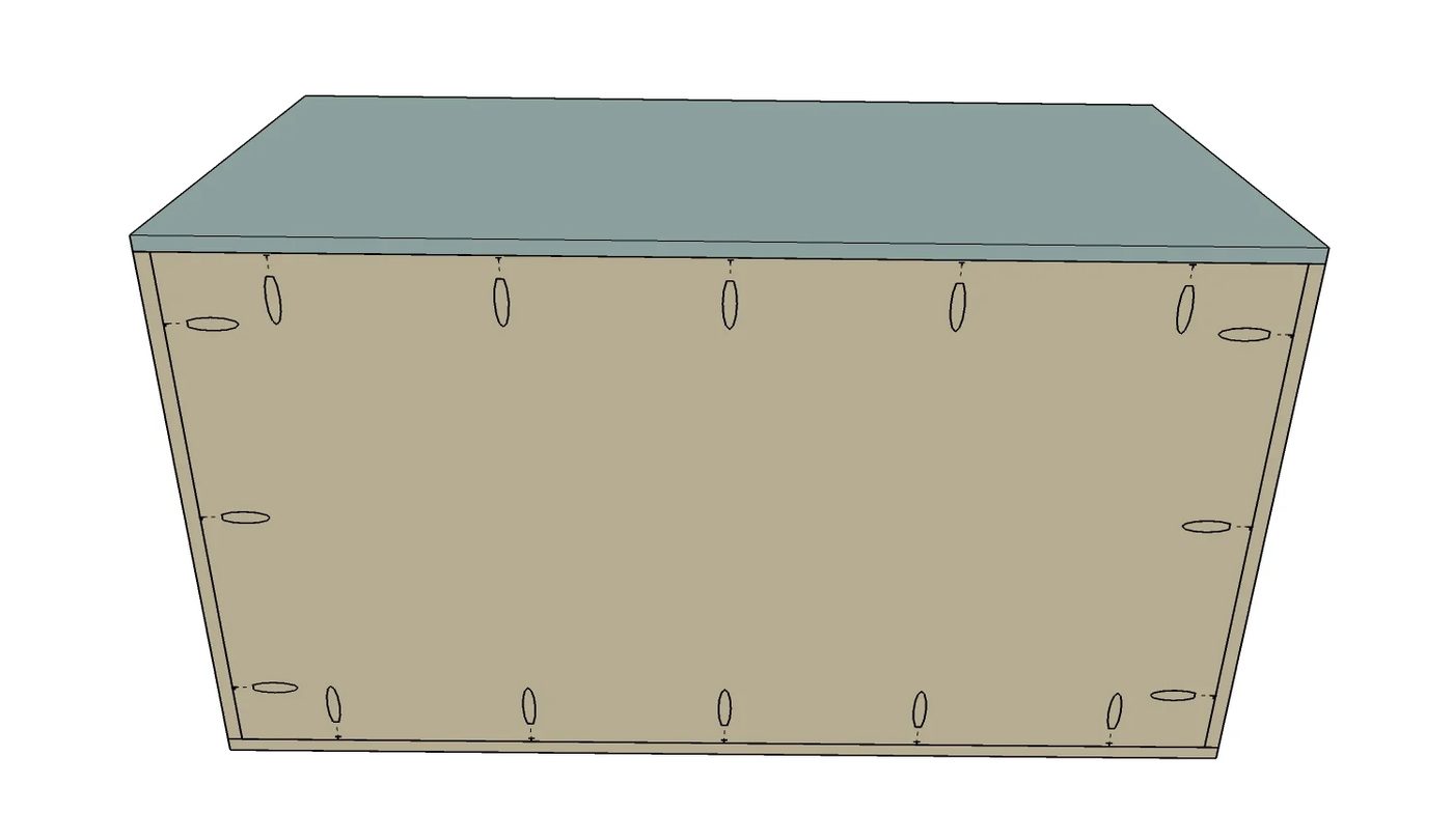 Bekob Plywood Toybox Assembly 4