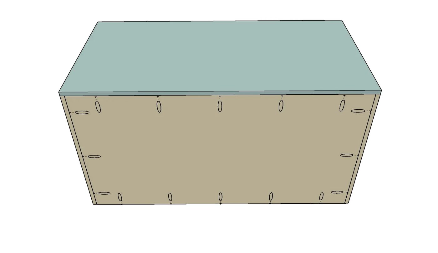 Bekob Plywood Toybox Assembly 2