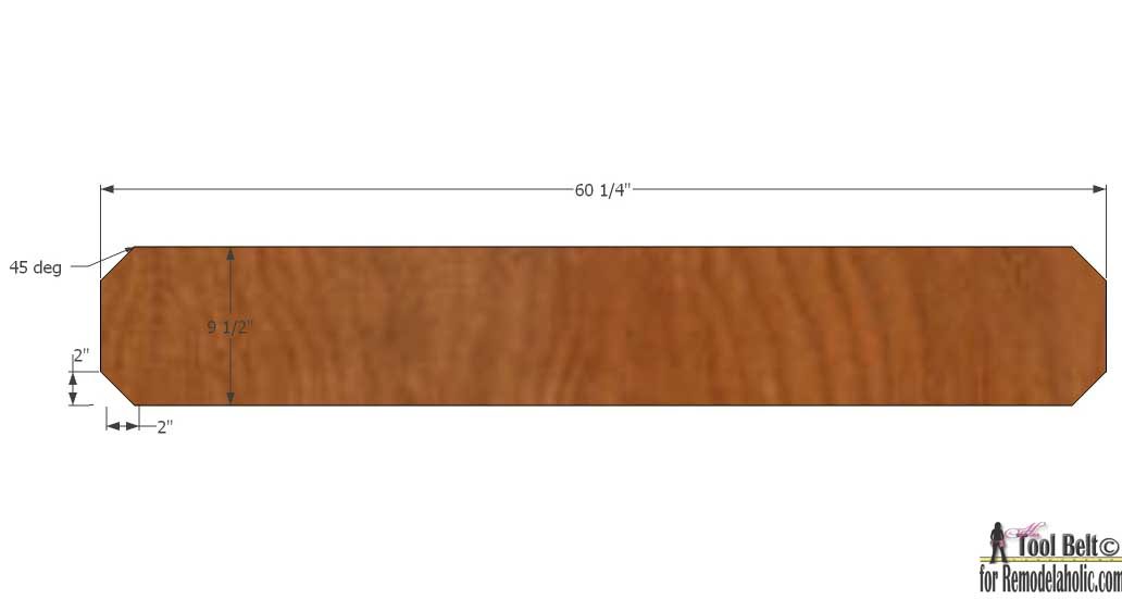 Build a striking Handmade primitive farmhouse bench for your farmhouse table or extra seating. Free plans on @Bekob
