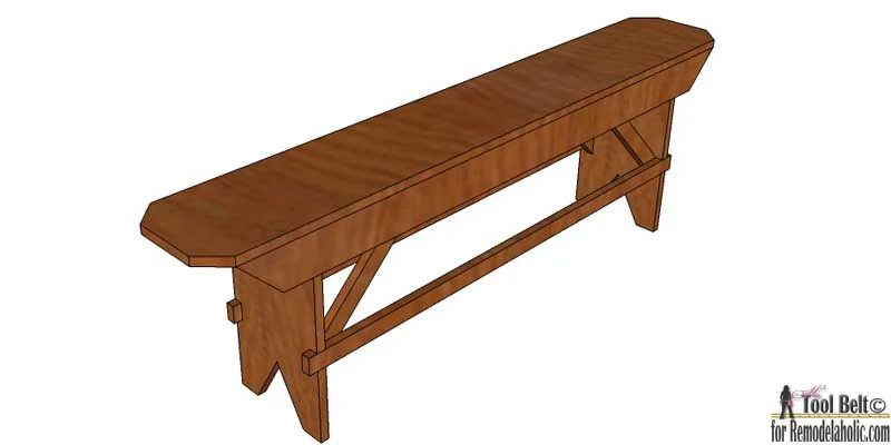 Build a Primitive Farmhouse Bench