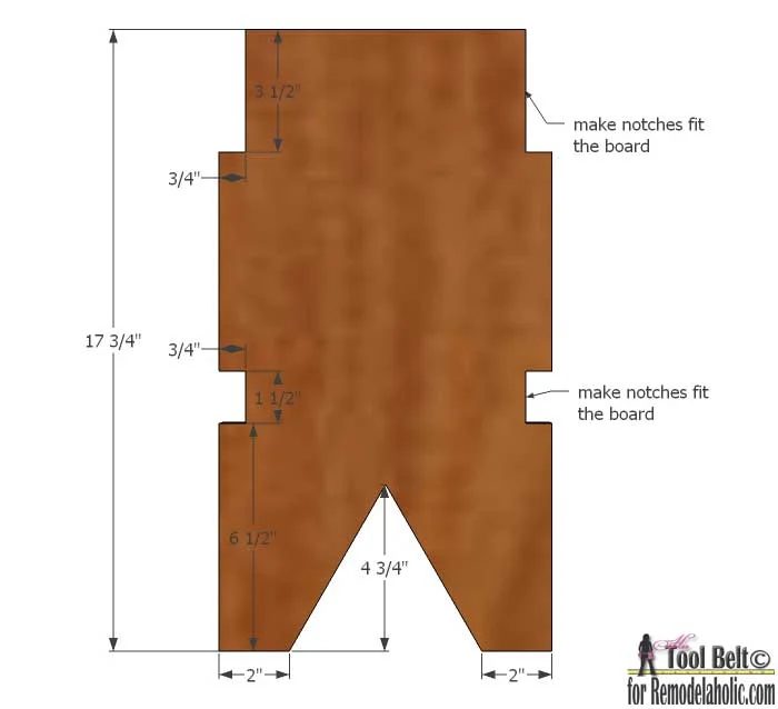 Build a striking Handmade primitive farmhouse bench for your farmhouse table or extra seating. Free plans on @Bekob