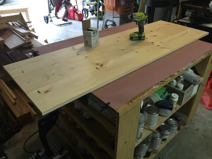 Handmade Printmakers Media Console Plans - Step 1