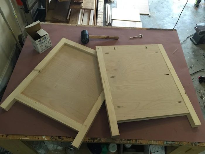 Handmade Printmakers Media Console Plans - Step 3