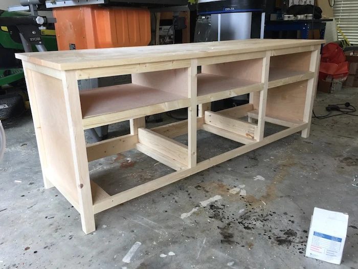 Handmade Printmakers Media Console Plans - Step 10