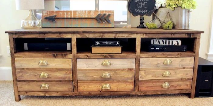 Build a Printmakers Media Console