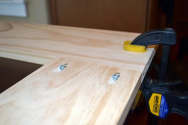 Handmade planked table top for use as a cover for your current table by Rachel Teodoro at Holy Craft featured on @Bekob