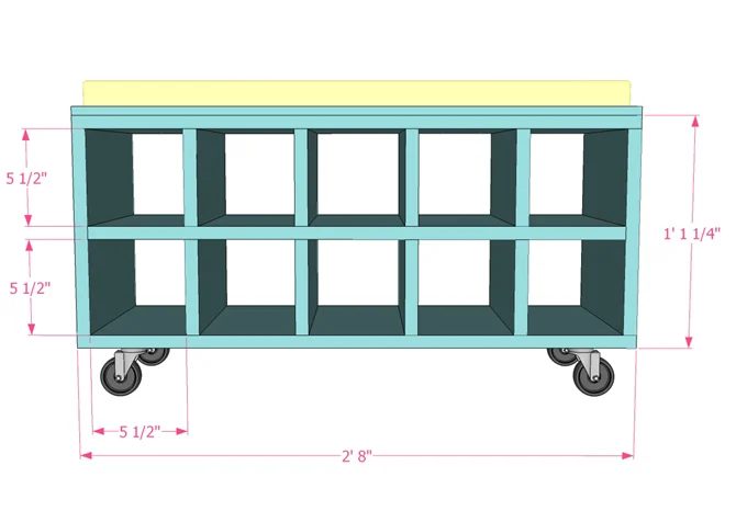 shoe cubby 3
