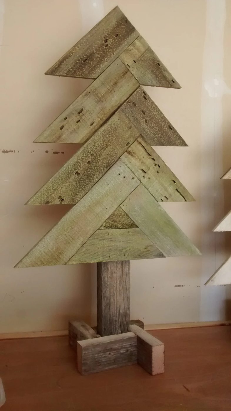 Bekob Herring Bone Tree Painted (1)