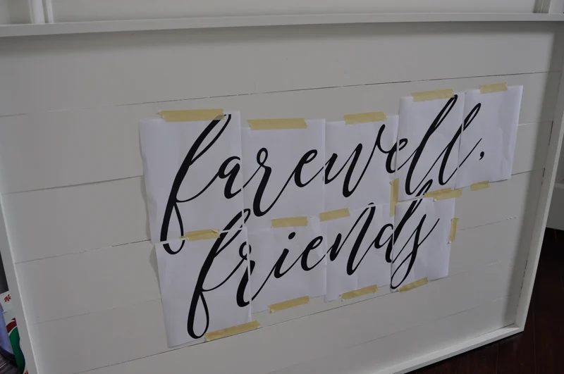 How to build a large Handmade shiplap backdrop for photos and parties | walkthrough on Bekob.com