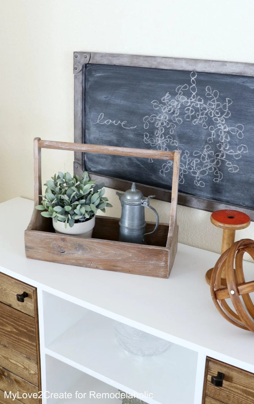 Top View Antique Crate, MyLove2Create
