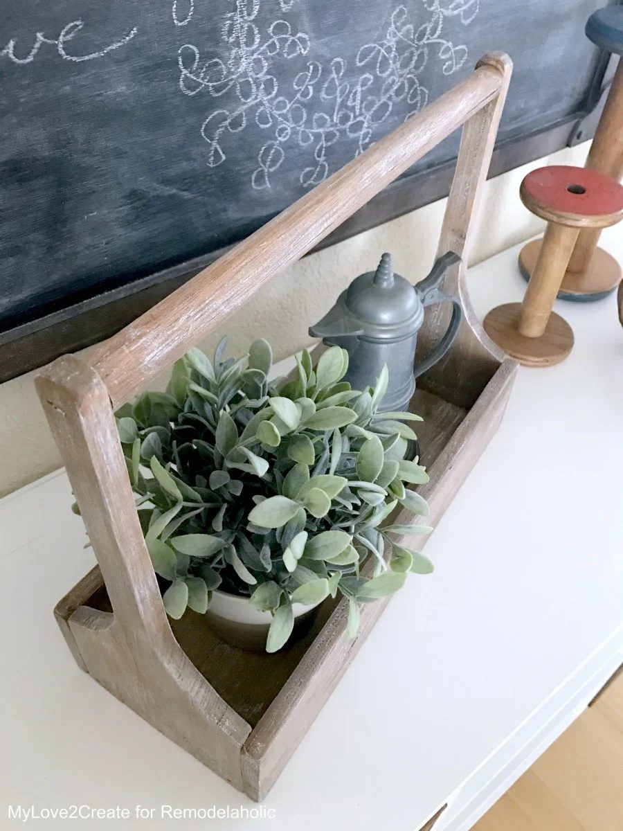 Full Top View Antique Crate, MyLove2Create