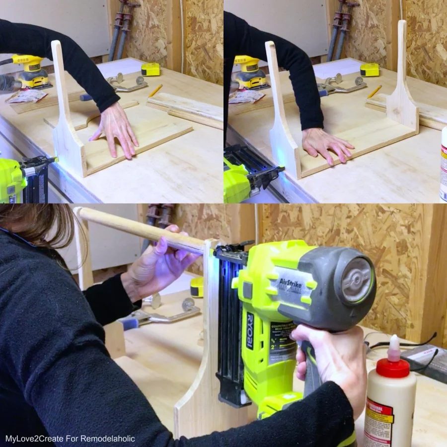 Adding Crate Sides And Handle, MyLove2Create