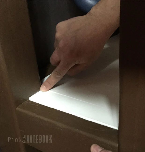 Handmade Open Vantiy with Shelf by Pink Little Notebook featured on Bekob