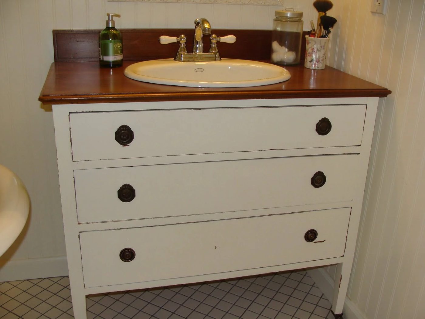 dresser to vanity