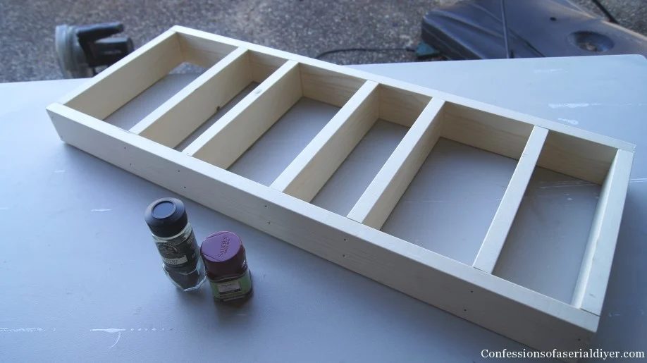 build a custom spice shelf and cabinet, Confessions of a Serial DIYer on Bekob