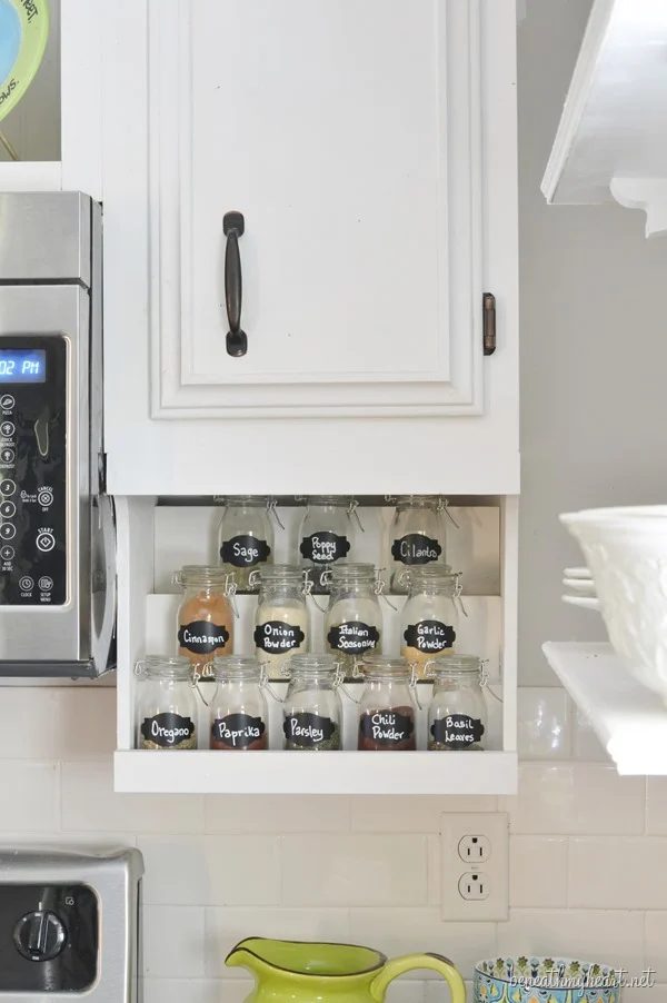 handmade undermount spice rack, Beneath My Heart