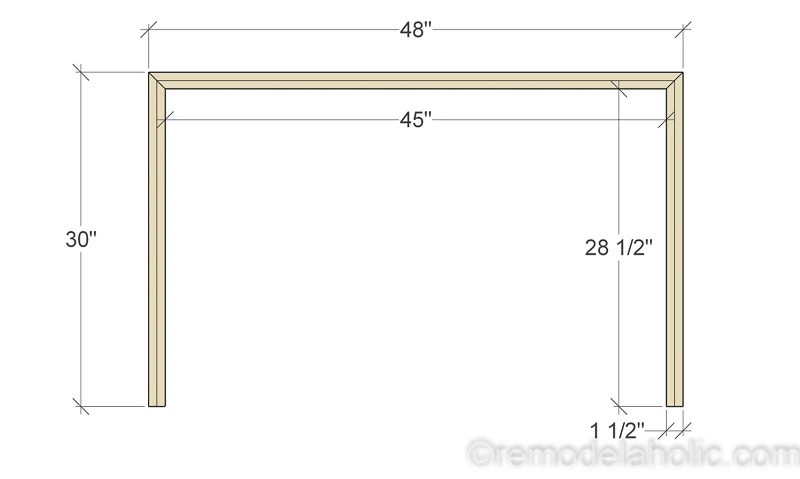 Handmade Waterfall Plywood Console Table @Bekob 2