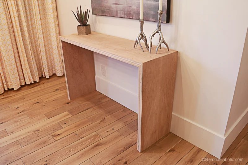 Plybood Waterfall Console Table By Bekob 16