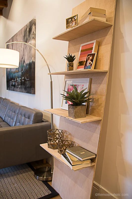 Leaning Plywood Shelf By Bekob 5