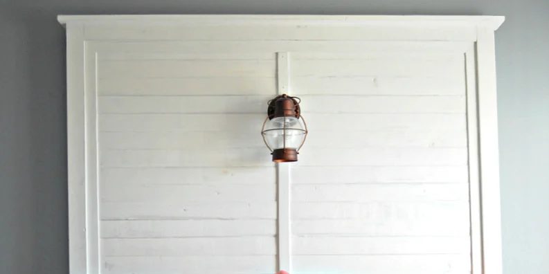 Build a Tall Slat Headboard